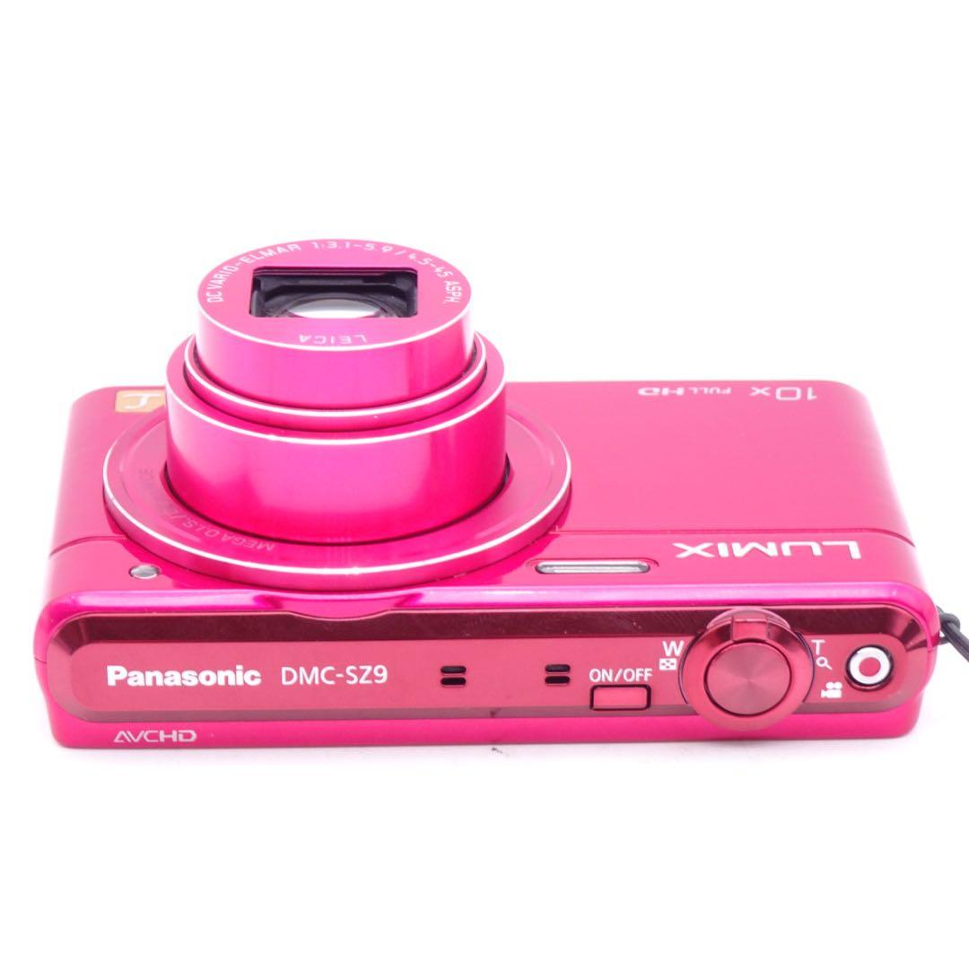 完動美品】 Panasonic LUMIX DMC-SZ9 ピンク コンデジ - メルカリ
