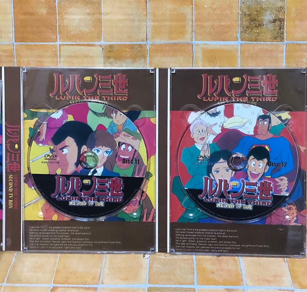 海外版 DVD6枚 ルパン三世second TV.DVD-BOX part.③④ - メルカリ