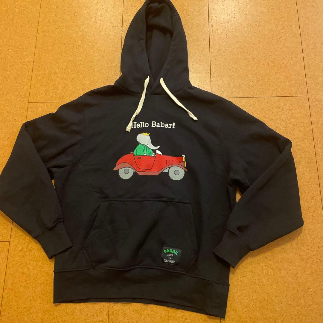 極美品 ZARA ババール ヘビーウェイト 肉厚 パーカー コラボ 裏起毛