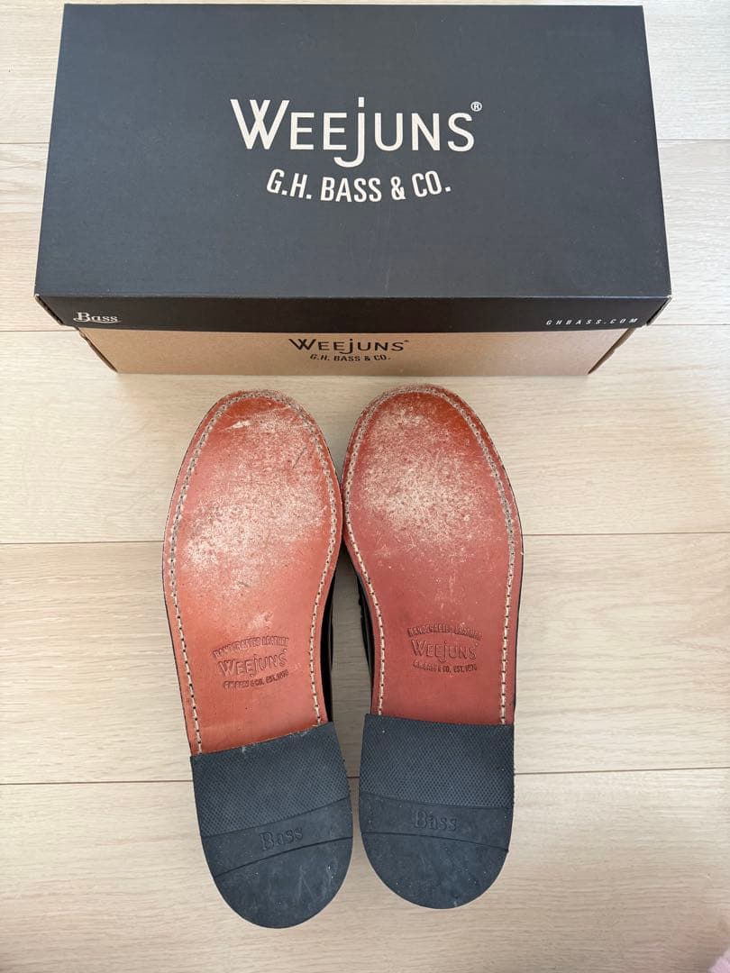 ghbass Larkin Moc Tassel ブラック 27.0cm