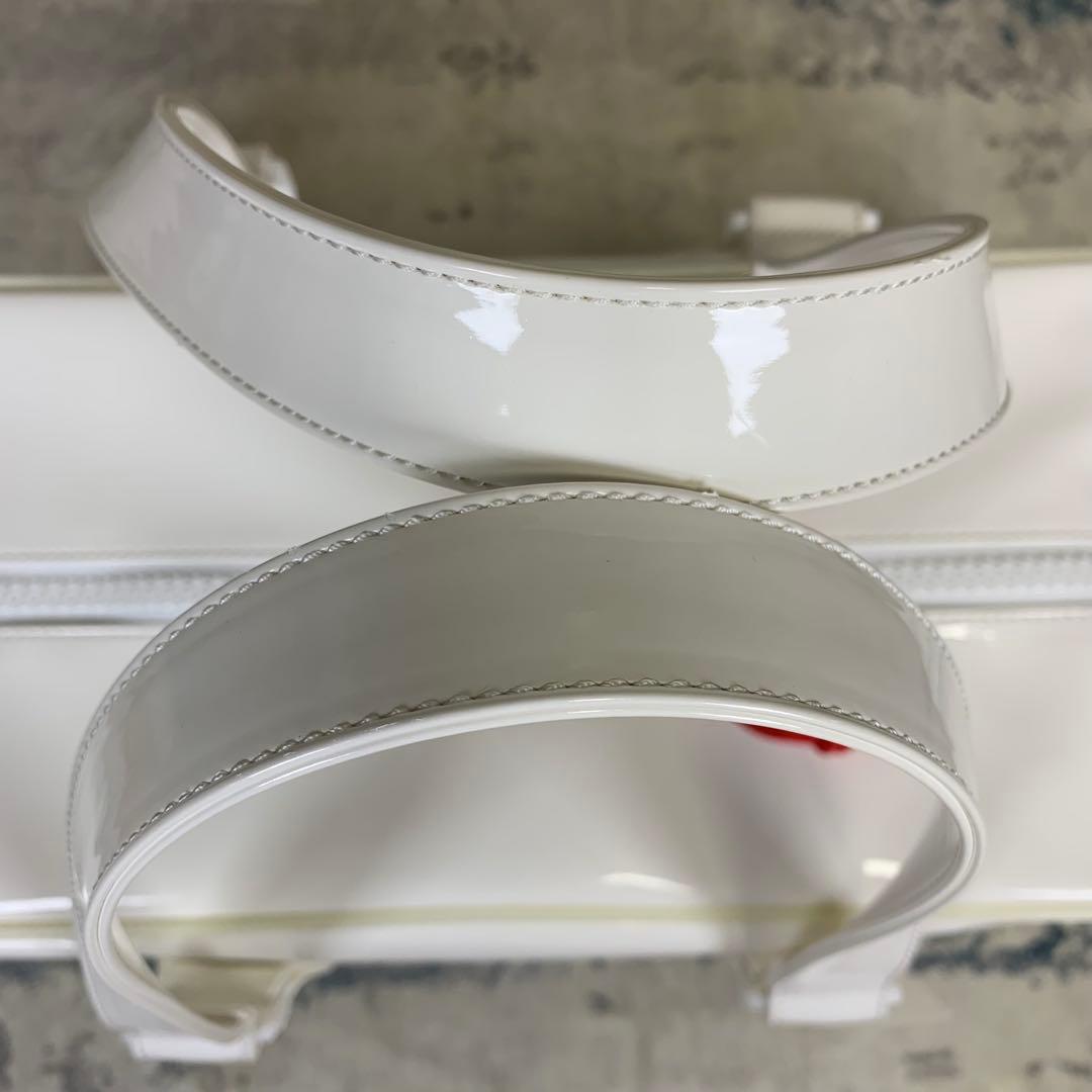 未使用タグ付き】ユニクロ 錦織圭 ボストンバッグ エナメル ホワイト