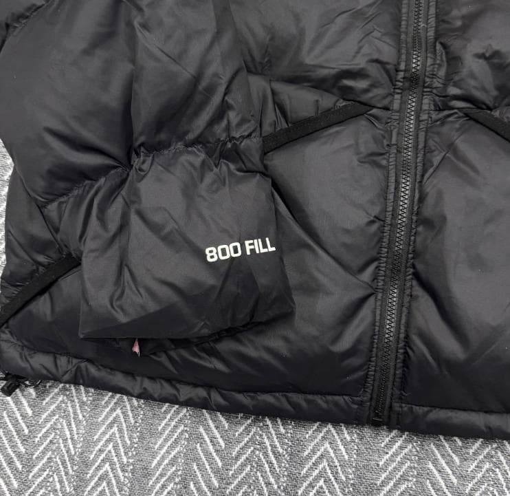 Stussy ブラック ピンク ダウンジャケット M - メルカリ