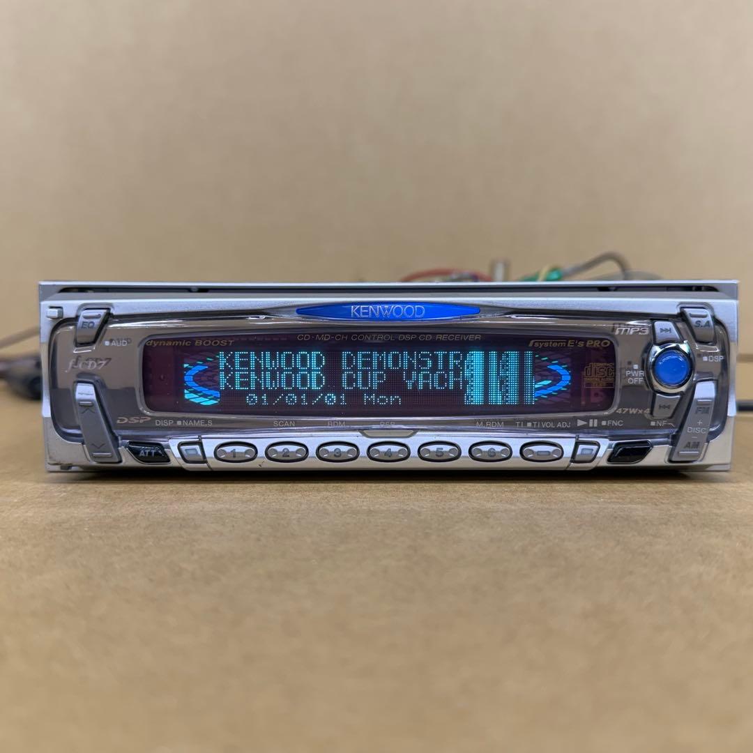 ケンウッド 1DIN CDレシーバー f-CD7 カーオーディオ AM FM - メルカリ