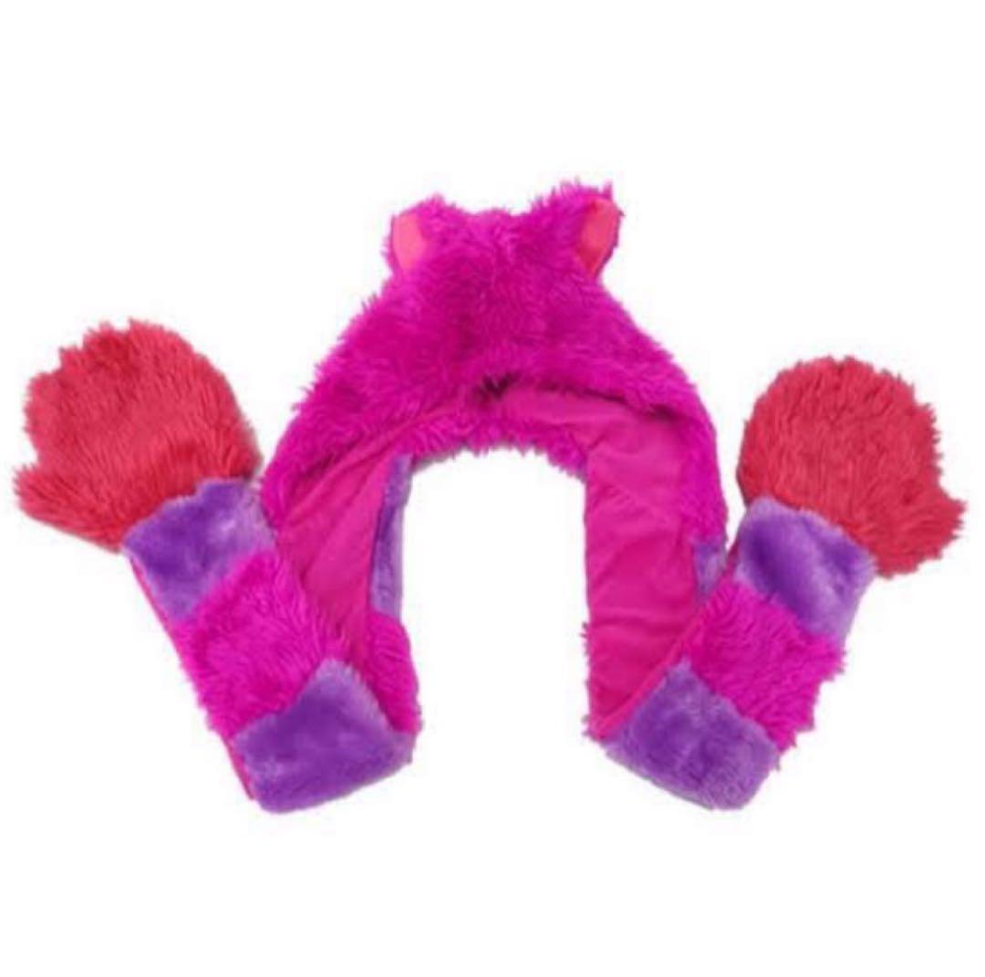 ディズニー チェシャ猫 マフラーキャップ - メルカリ