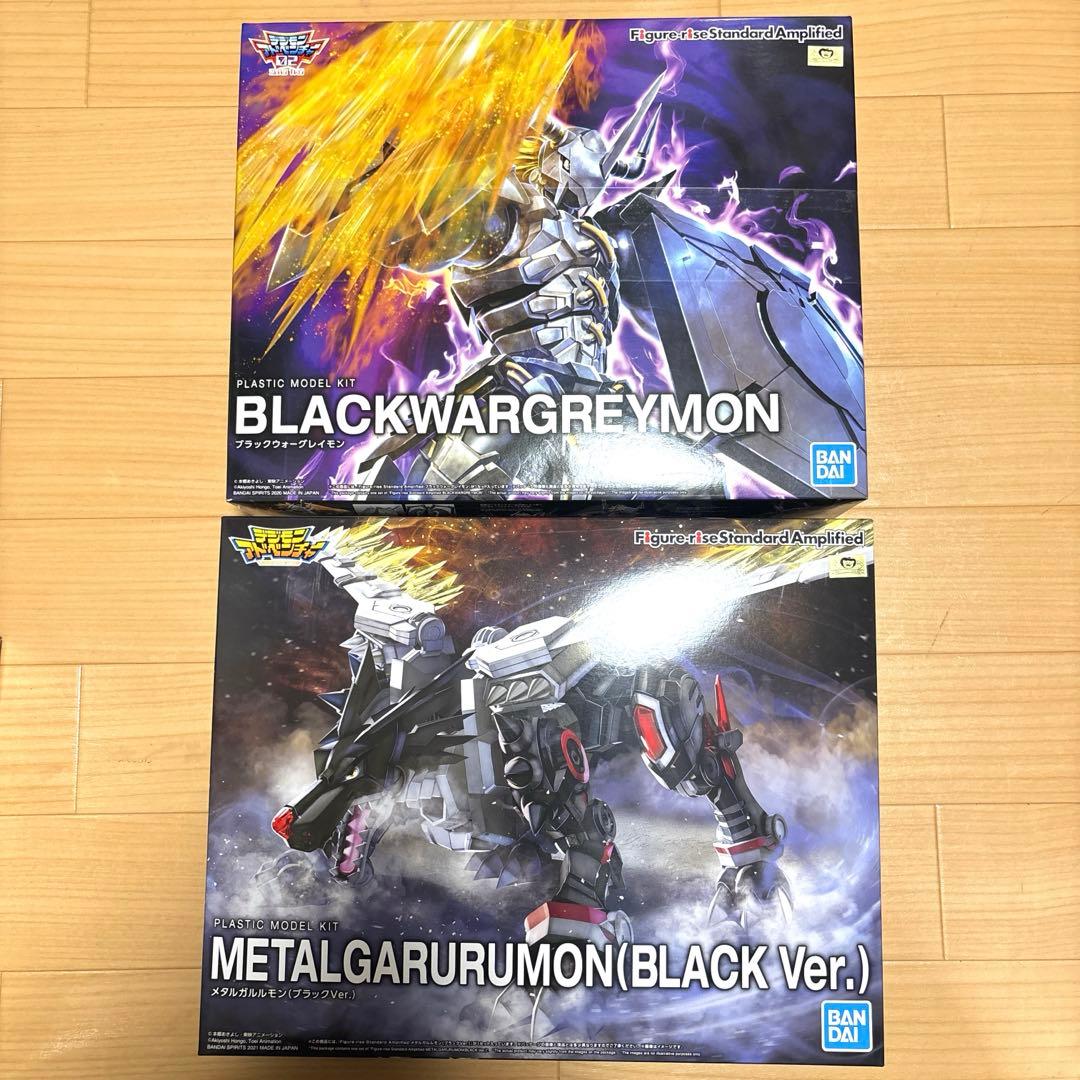 【新品未開封】デジモン プラモデル ブラックウォーグレイモン メタルガルルモン Amazon.co.jp: フィギュアライズスタンダード デジモンアドベンチャー