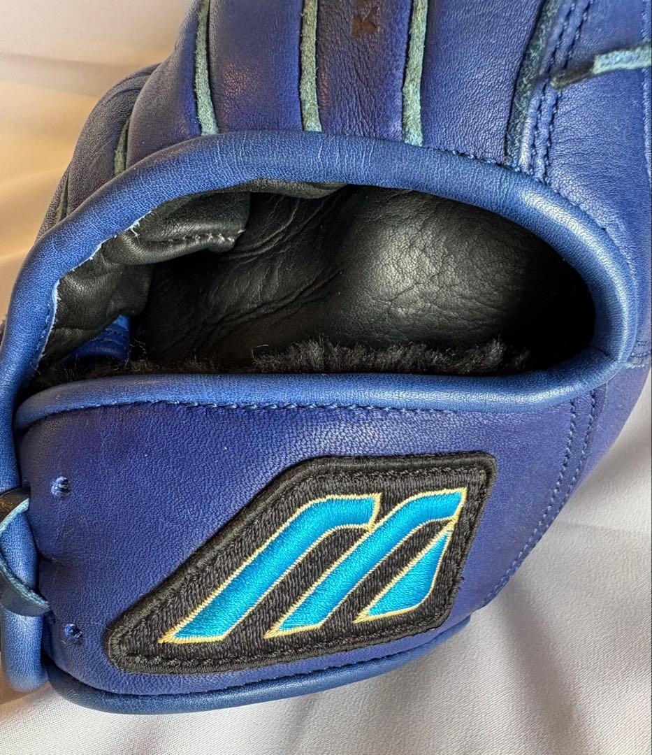 超希少・極美品】ミズノ ビューリーグ 軟式グローブ 青 Swifter Evo