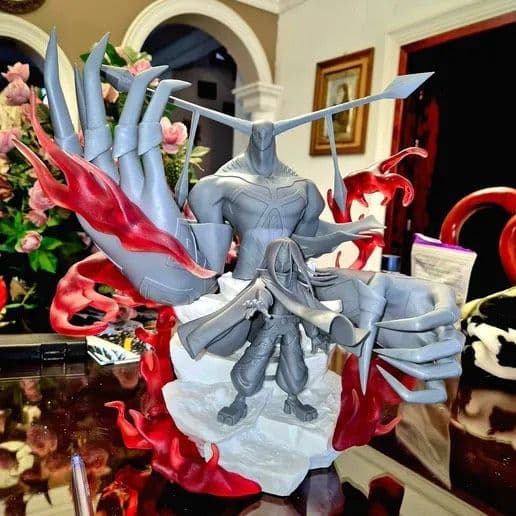 シャーマンキング ハオ ガレージキット 未塗装未組立 1/7 フィギュア