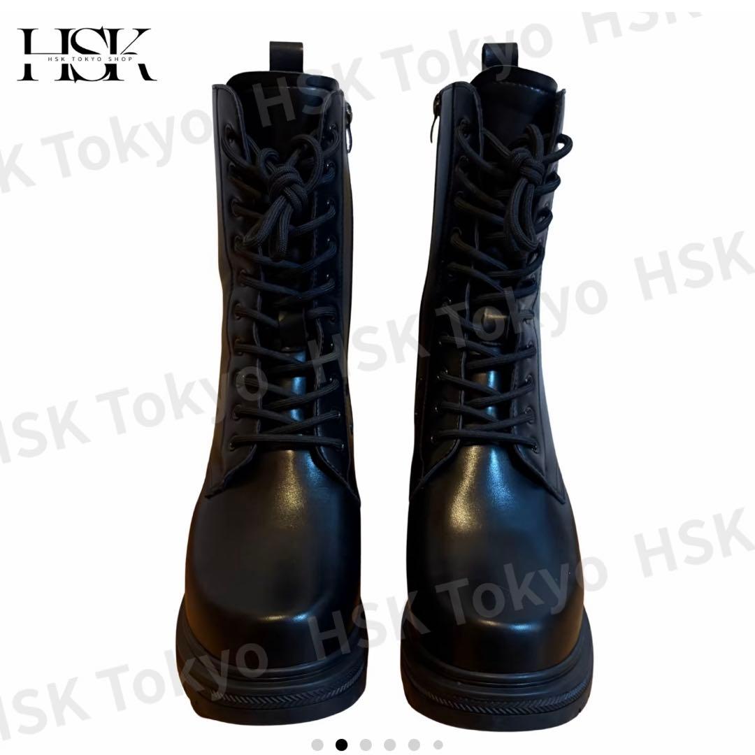 HSK厚底感0+17cmシークレットブーツ - メルカリ