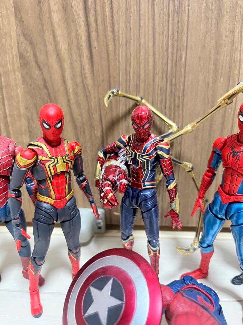 S.H.Figuarts MAFEX 他 計16体 スパイダーマン フィギュア