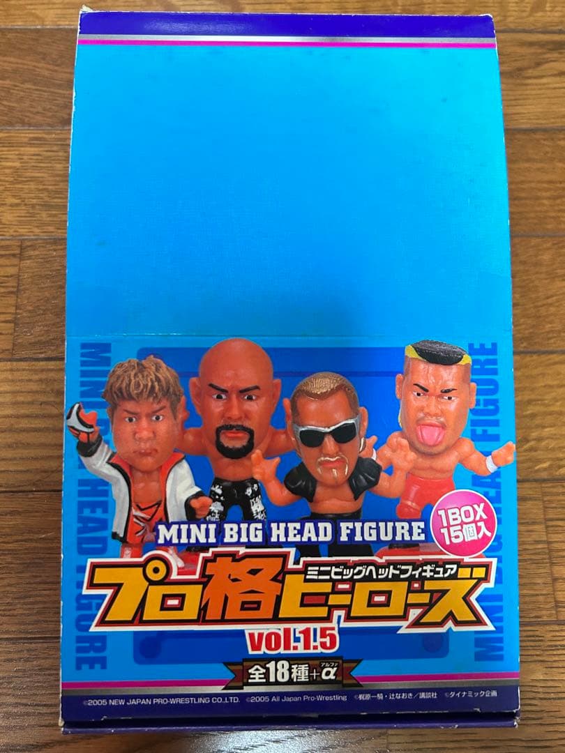 プロ格ヒーローズvol.1.5 全18種ノーマルコンプ箱付き - メルカリ