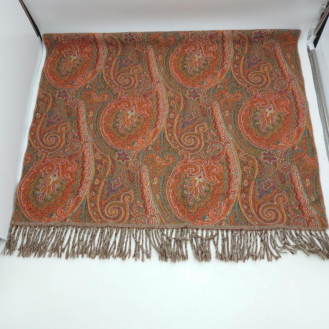 エトロ ひざ掛け ウール100% ペイズリー柄 FGV1001300 ETRO - メルカリ