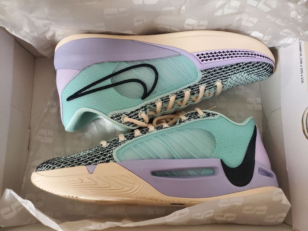 シューズ(男性用) NIKE Sabrina1 EP Nike Sabrina 1 Brooklyn's Finest Jade Ice Black Guava FQ3381-301