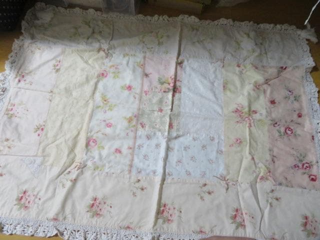 タイムセール7月26日値下 イマン パッチワーク キルト ふさ付き タイムセール7月26日値下 イマン パッチワーク キルト ふさ付き タイム