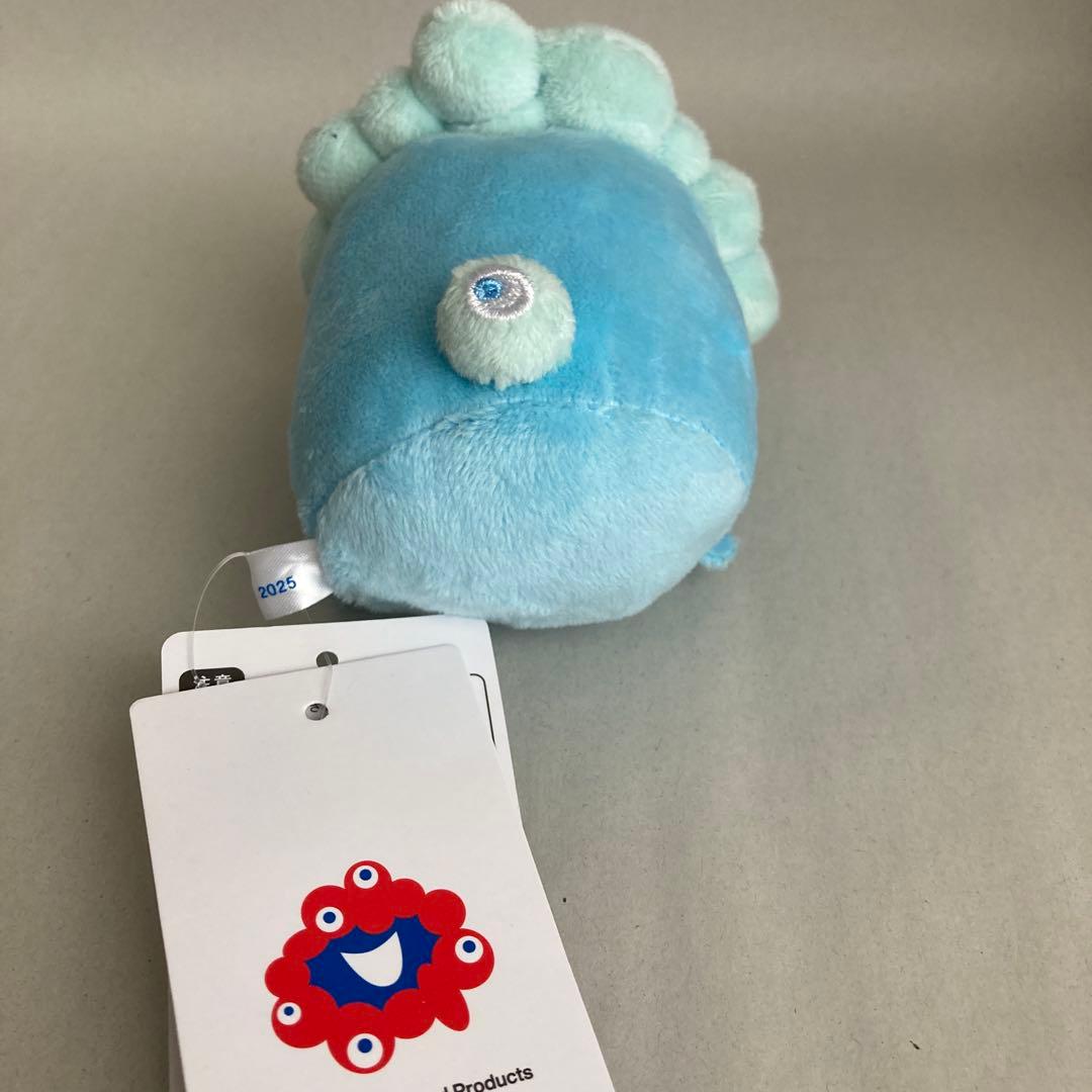 ミャクミャク EXPO2025 ロールお手玉マスコット ブルー ぬいぐるみ