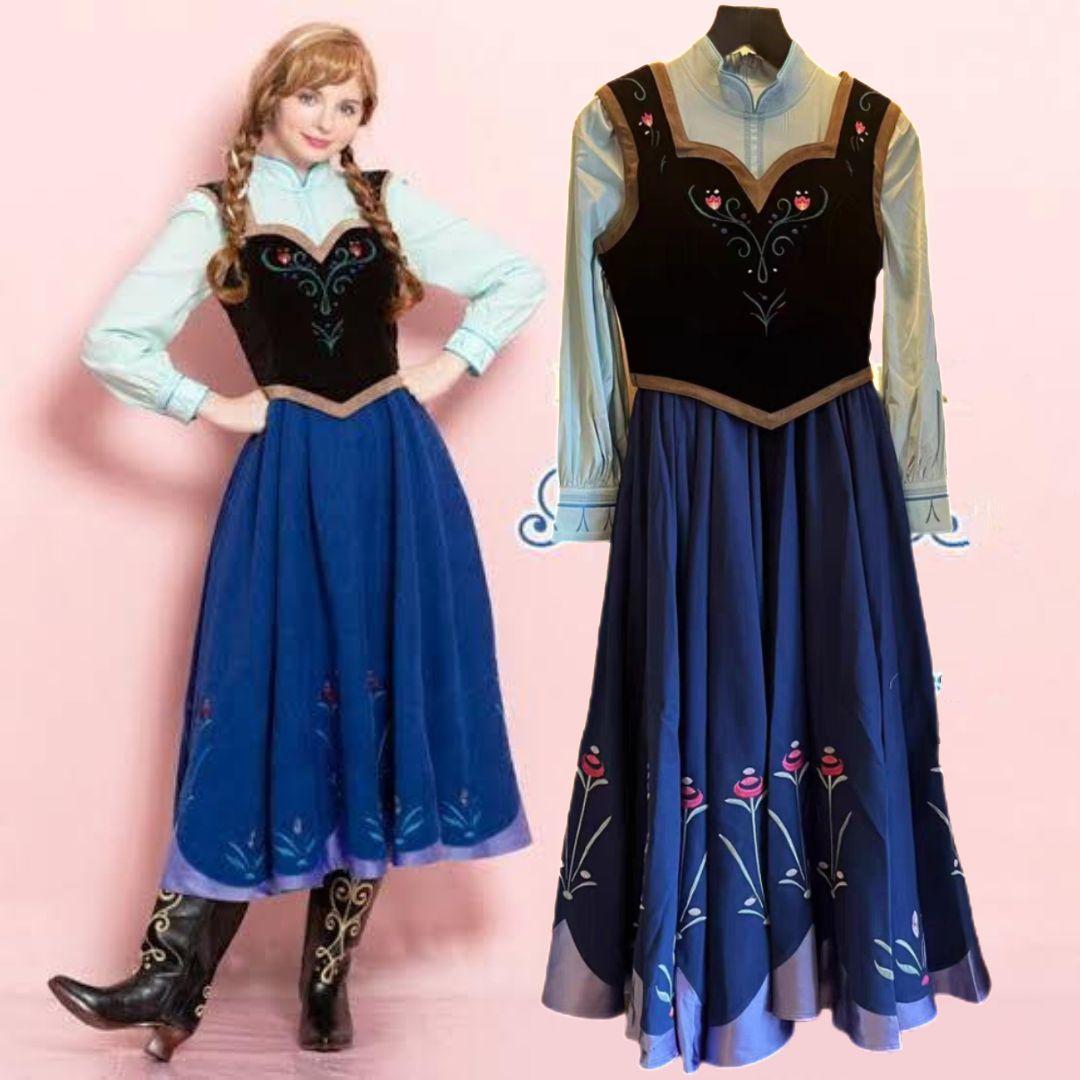 在庫ありアナと雪の女王 雪山アナ 仮装 Dハロ 大人 - メルカリ