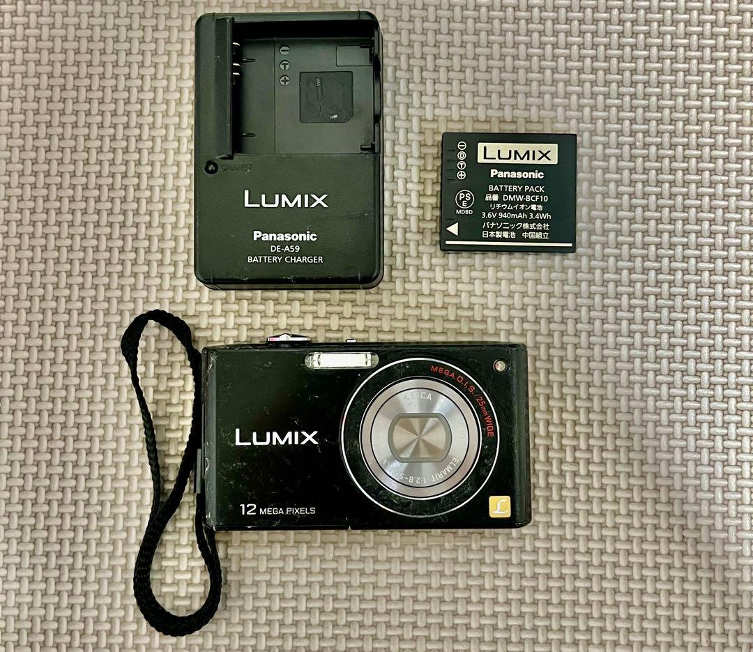 動作確認済み パナソニック LUMIX DMC-FX40 オールドコンデジ - メルカリ