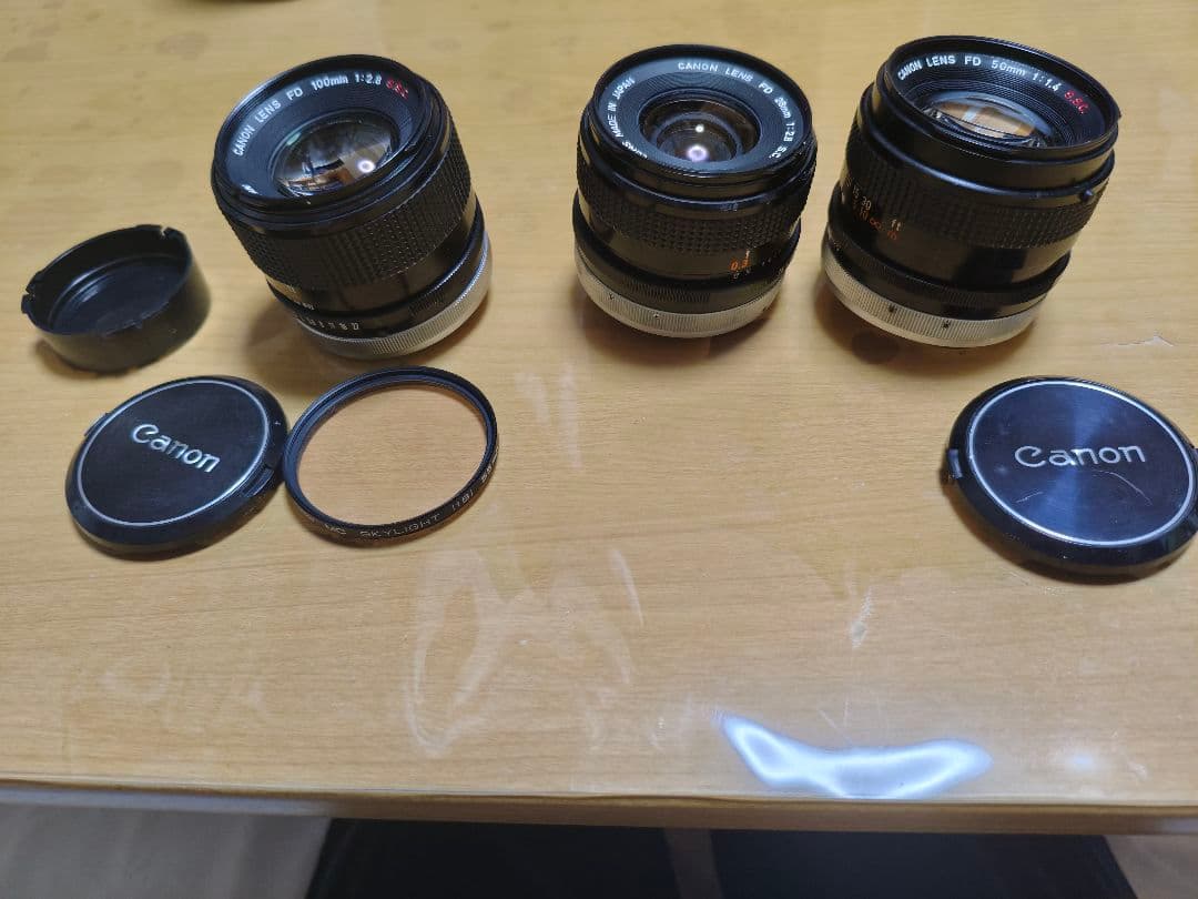 CANON　FD レンズ　単焦点セット Canon FD 28mm F/3.5 S.C. 
