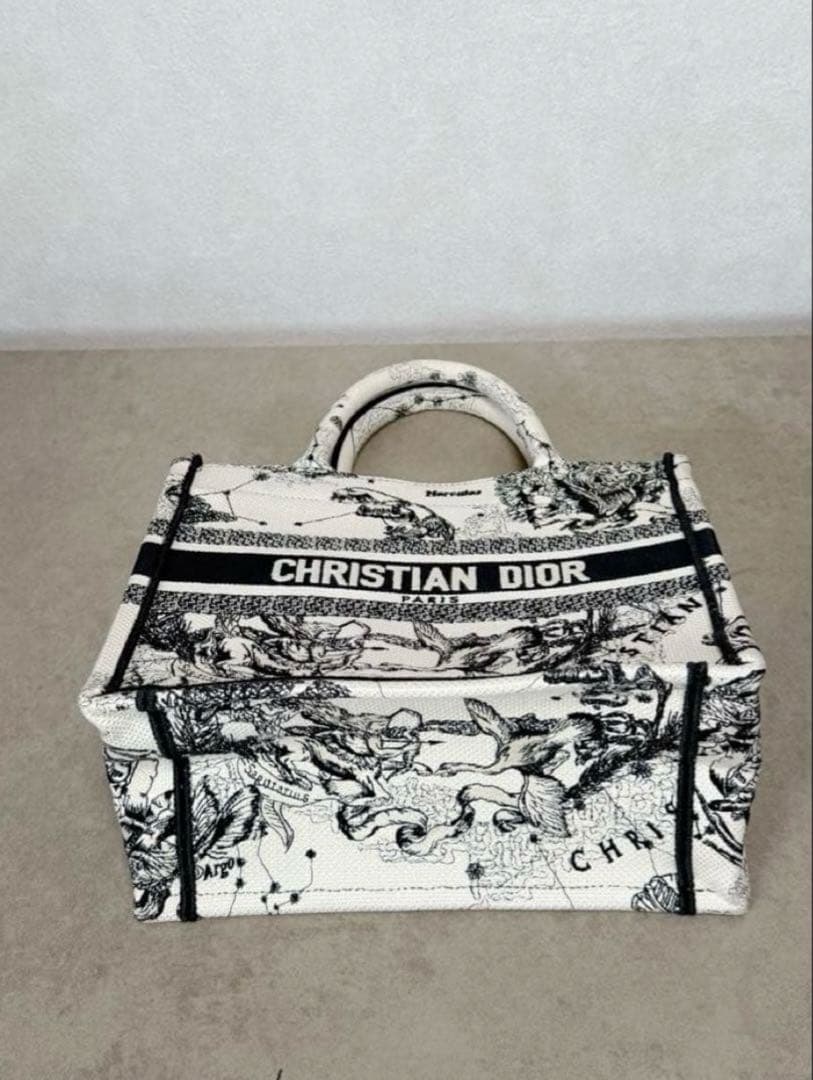 極美】ディオール ブックトート スモールバッグ ゾディアック エン