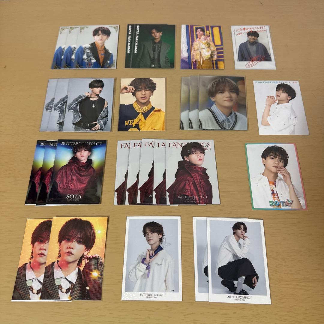 FANTASTICS 中島颯太 トレカまとめ売り - メルカリ