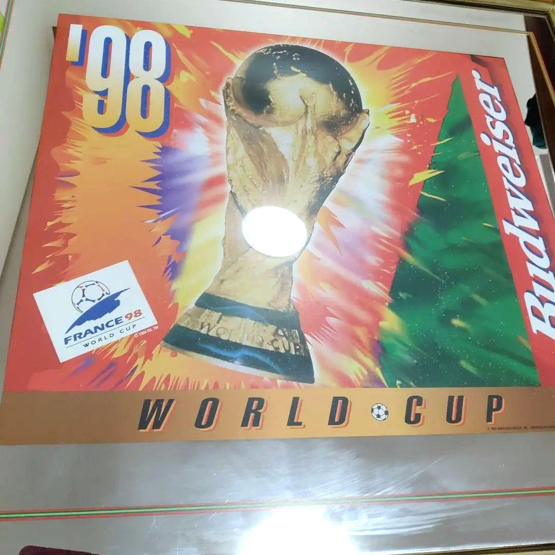 サッカー フランス ワールドカップ バドワイザー パブミラー