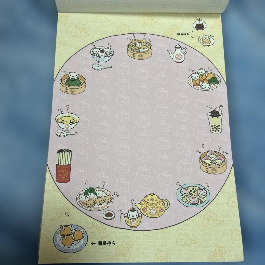 訳あり)にゃんこ飯店 メモ帳 にゃんにゃんにゃんこ san-x - メルカリ