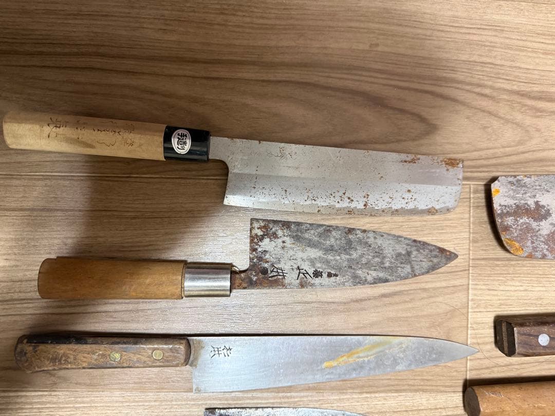ジャンク品セット 20本 包丁 有次 杉本 正本 鍔屋 など