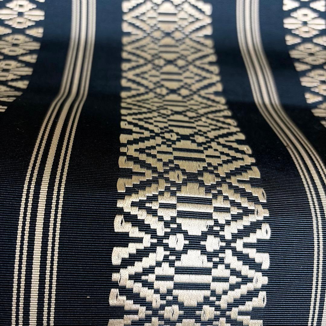 正絹　全通博多織　名古屋帯《献上柄》