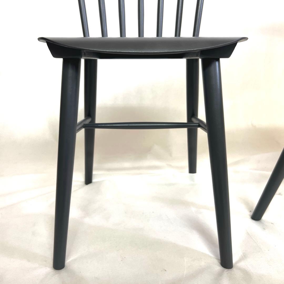 TON・アイロニカチェア・ダークグレー 2脚セット・チェコ・濃いグレー