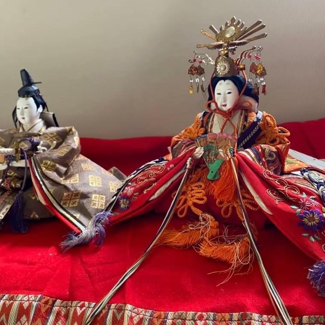 昭和35年雛人形4体 アンティーク - メルカリ