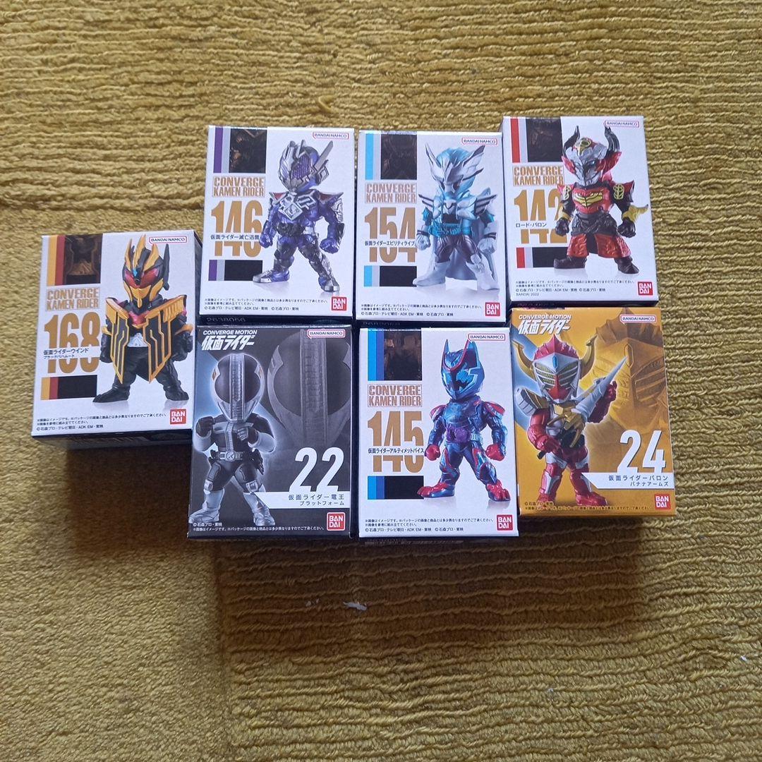コンバージ仮面ライダー(7種類セット) - メルカリ