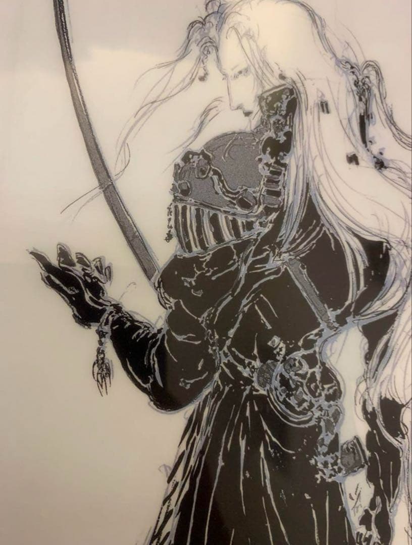 激レア 天野喜孝 「研」 セフィロス FF7 クリアファイル - メルカリ