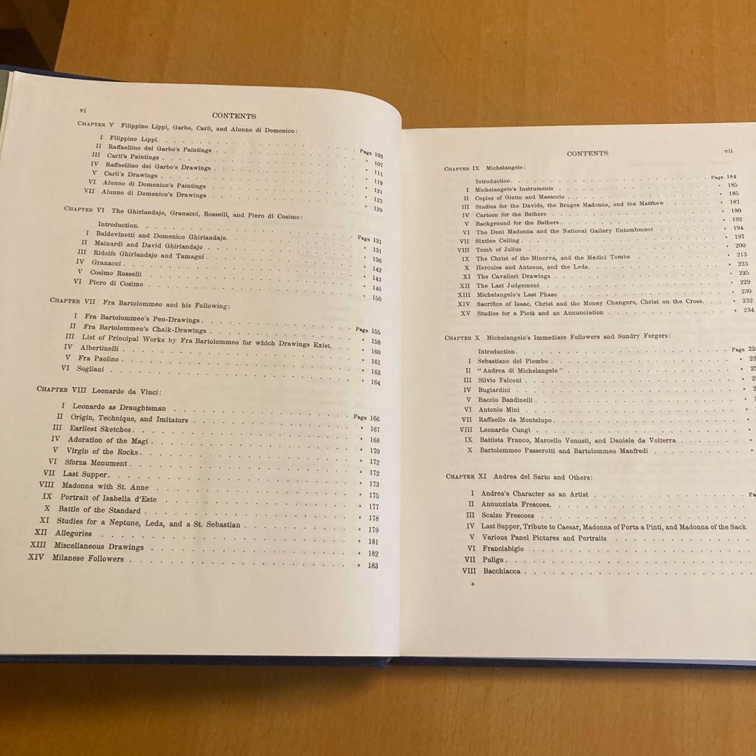 英語「フィレンツェ派の素描」全3巻函入り バーナード・ベレンソンの