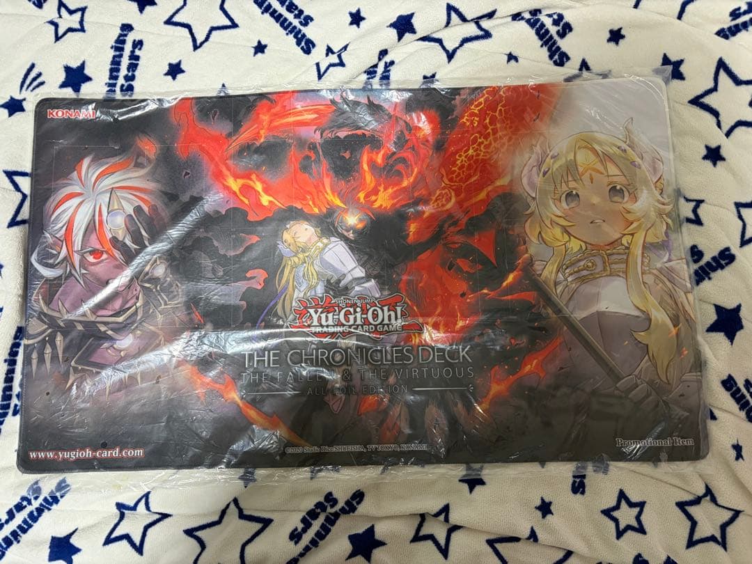 遊戯王 the fallen & the virtuous プレイマット 未開封 - メルカリ