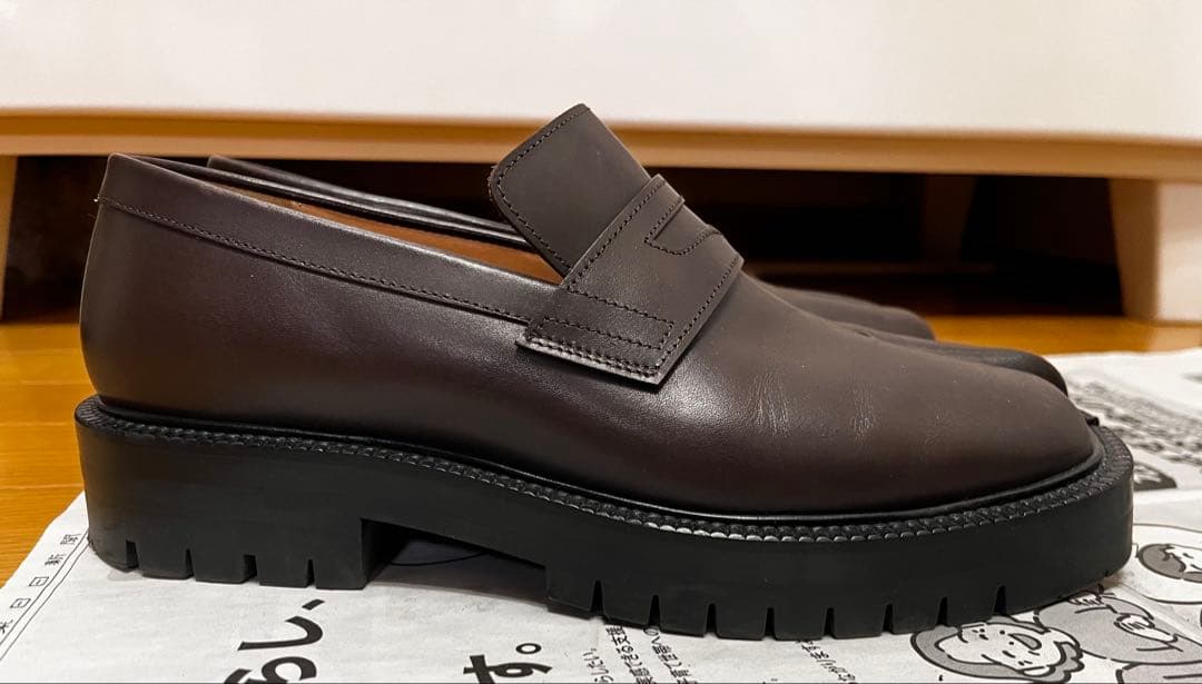 メゾンマルジェラ タビローファー ブラウン サイズ39 - メルカリ