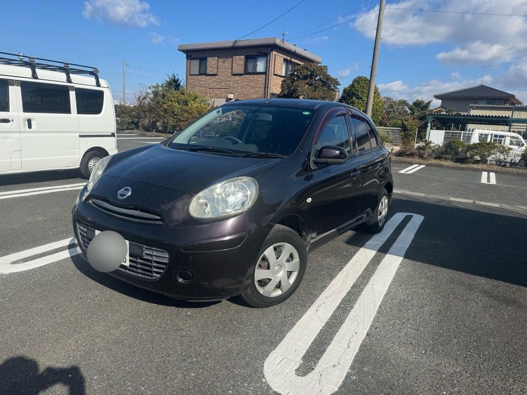 日産　マーチ タイヤバリ山！鍵2つ！福岡 日産 マーチ鍵、スマートキー紛失に即日対応！ | 浜松市周辺の鍵