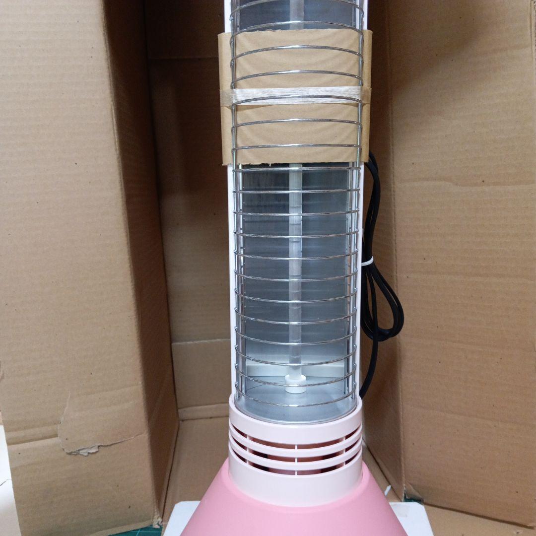 新品 昭和レトロ ピンク 東芝製 トールボーイ型 電気ストーブ SR