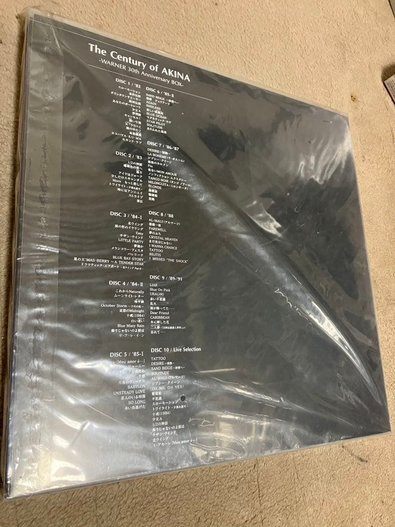 中森明菜 The Century of AKINA -Warner 30th