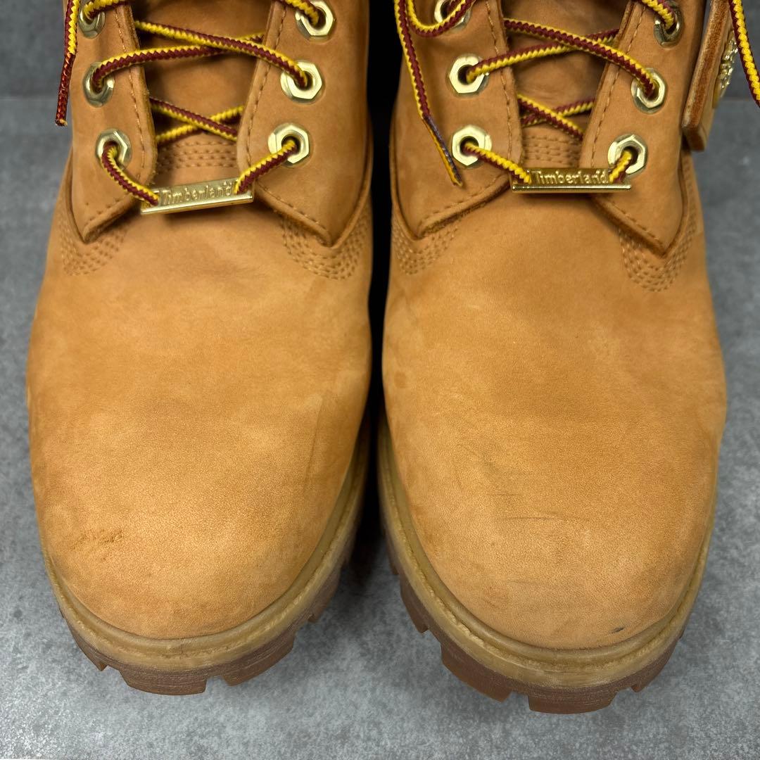 美品✨ティンバーランド 6インチプレミアムブーツ 6153B 25.5 金ロゴ