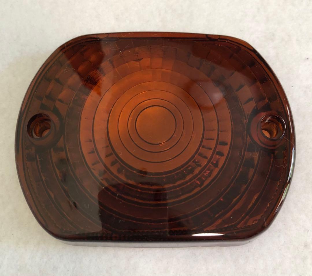 Z400FX スモーク ウインカーレンズ クリア 黄ばみ 純正 テール 当時物