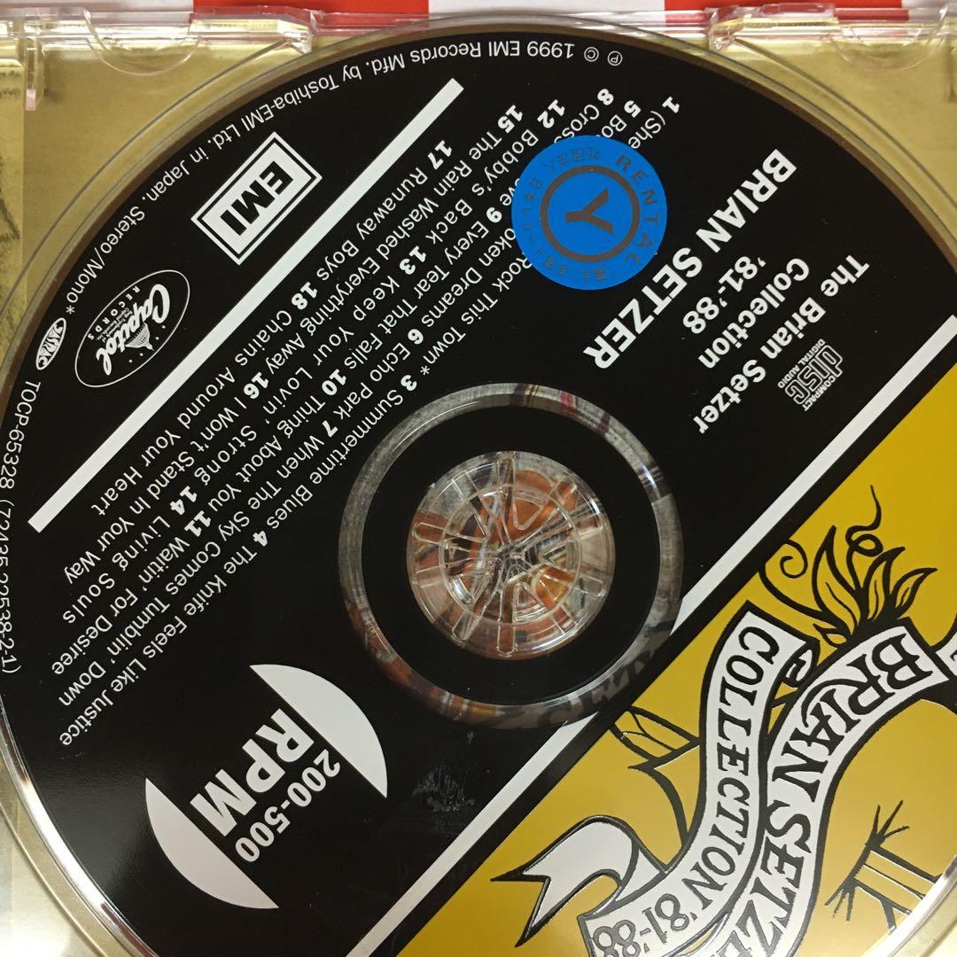 Z19034】ブライアン・セッツァー/ベスト・コレクション'81-'88 - メルカリ