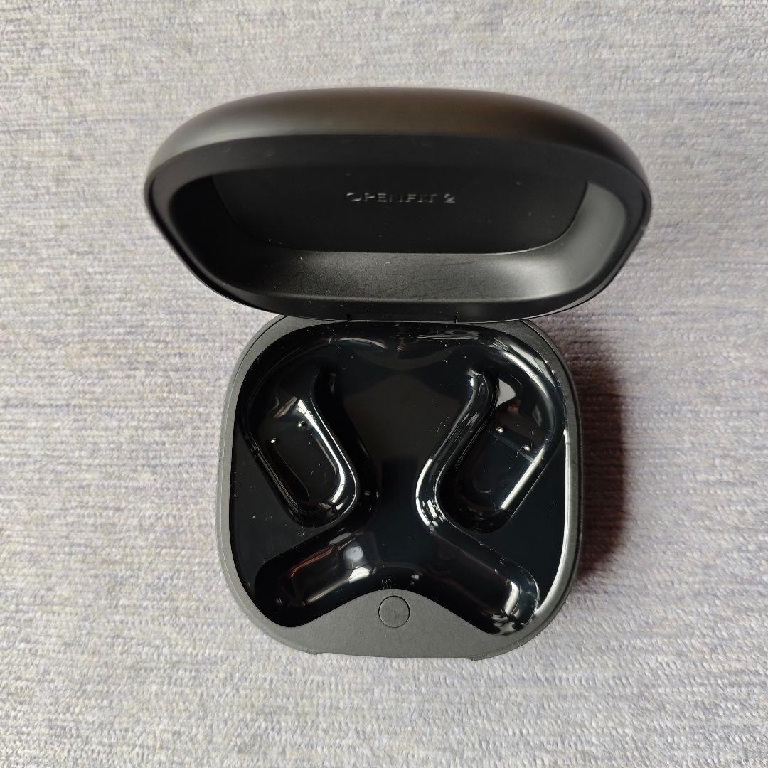 最終値下げ】Shokz OpenFit 2 充電ケース ブラック - メルカリ