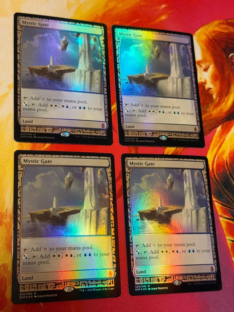 MTG 秘教の門　英語　EXP foil 4枚 MTG 秘教の門 英語 EXP foil 4枚 MTG 秘教の門 英語 EXP foil 4枚 EX