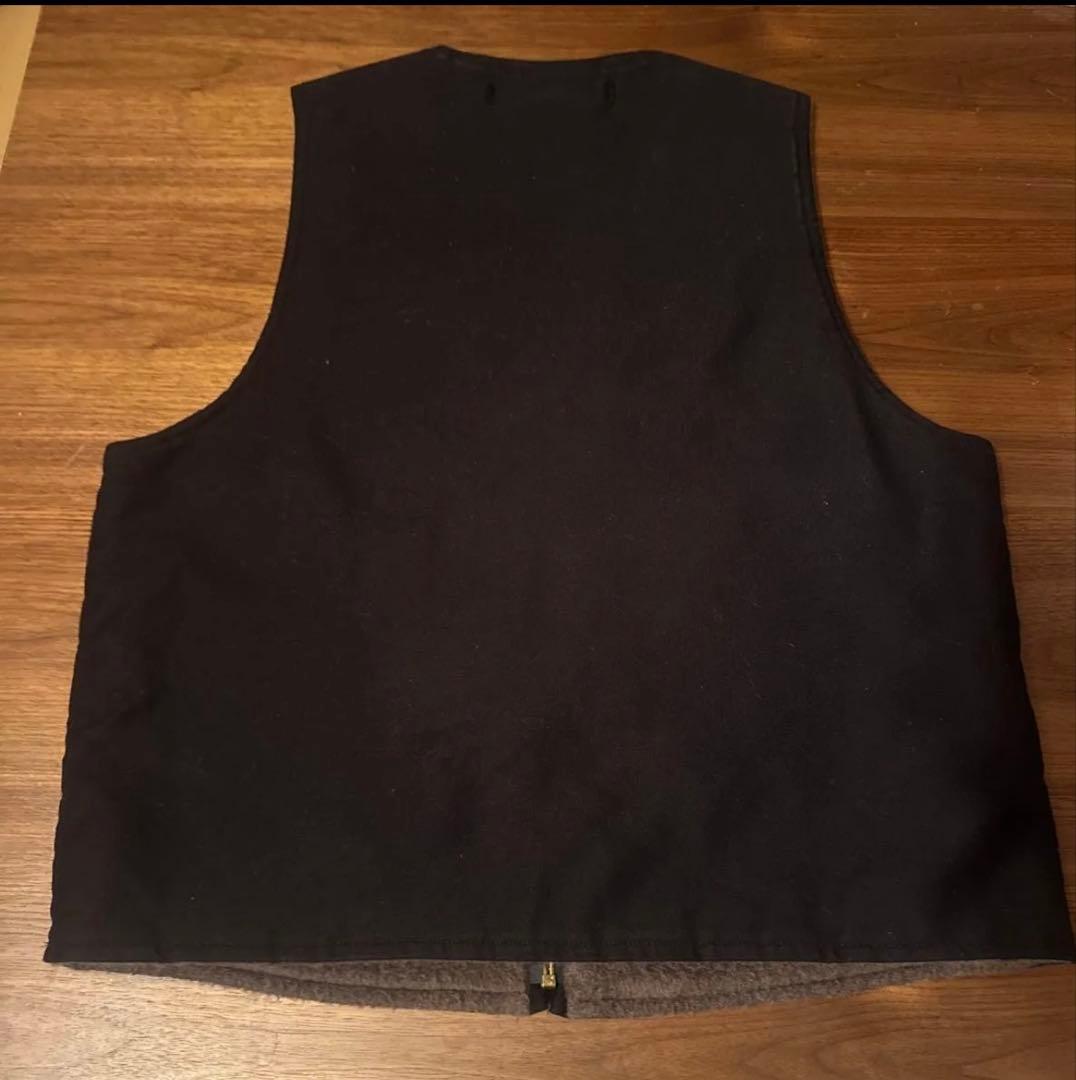 SCHOTT （ショット）裏地アルパカ混ウールデッキベストジャケット