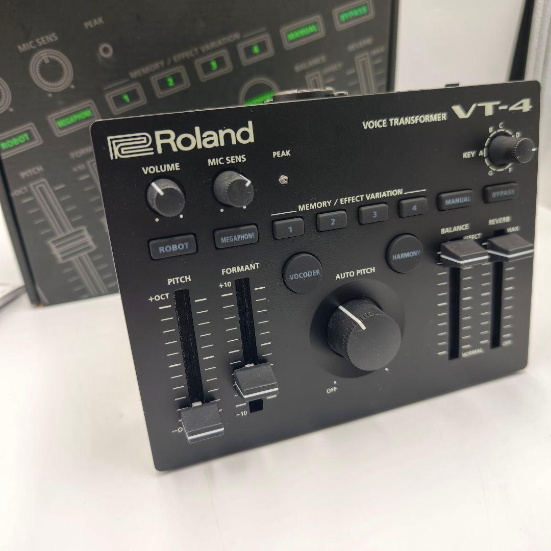 美品】Roland VT-4 ボイストランスフォーマー - メルカリ