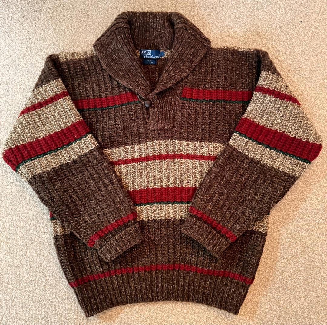 Polo by Ralph Lauren ニットセーター L 楽天市場】ポロラルフローレン ニット セーター ケーブルニット クルー