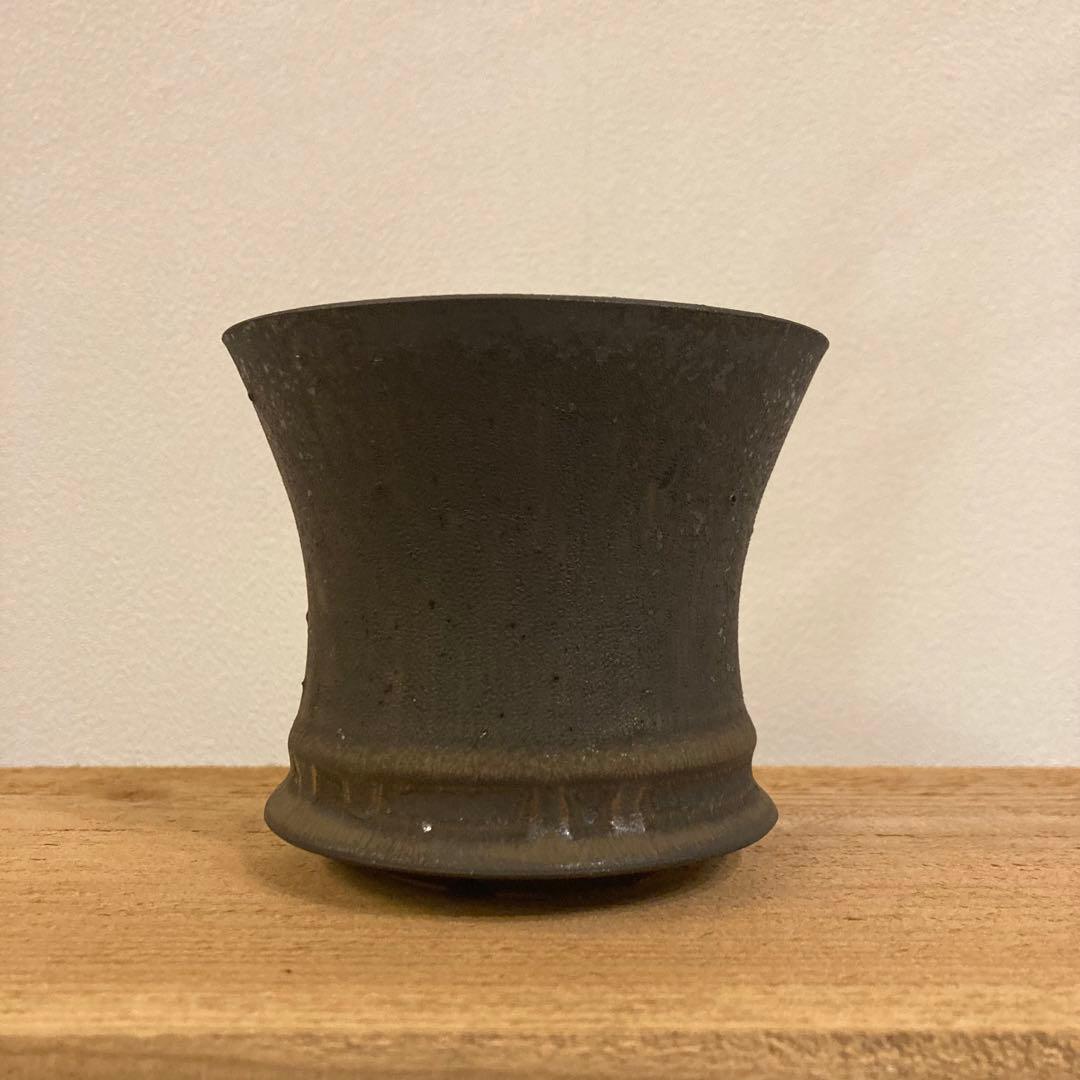 山中勇人 植木鉢 陶器鉢 y鉢 作家鉢