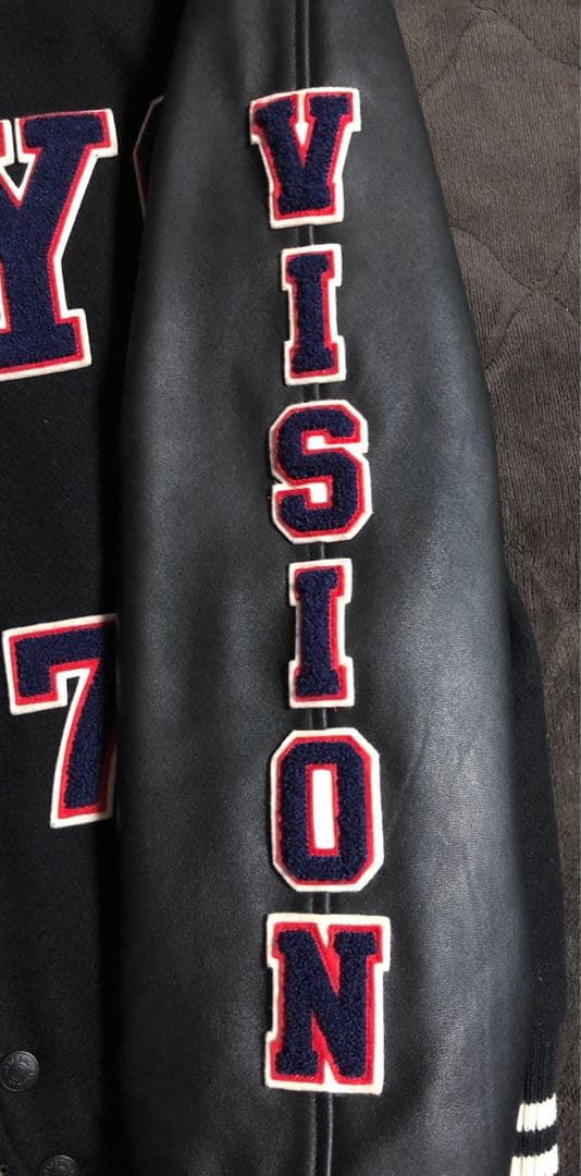 希少☆ヒステリックグラマー hys アップリケスタジャン メンズL NBA