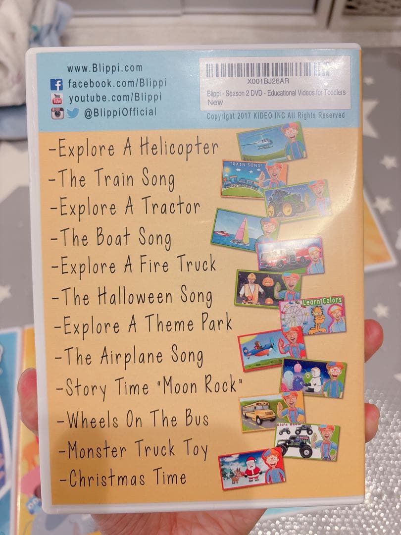 Blippi ブリッピー DVD 7枚セット - メルカリ