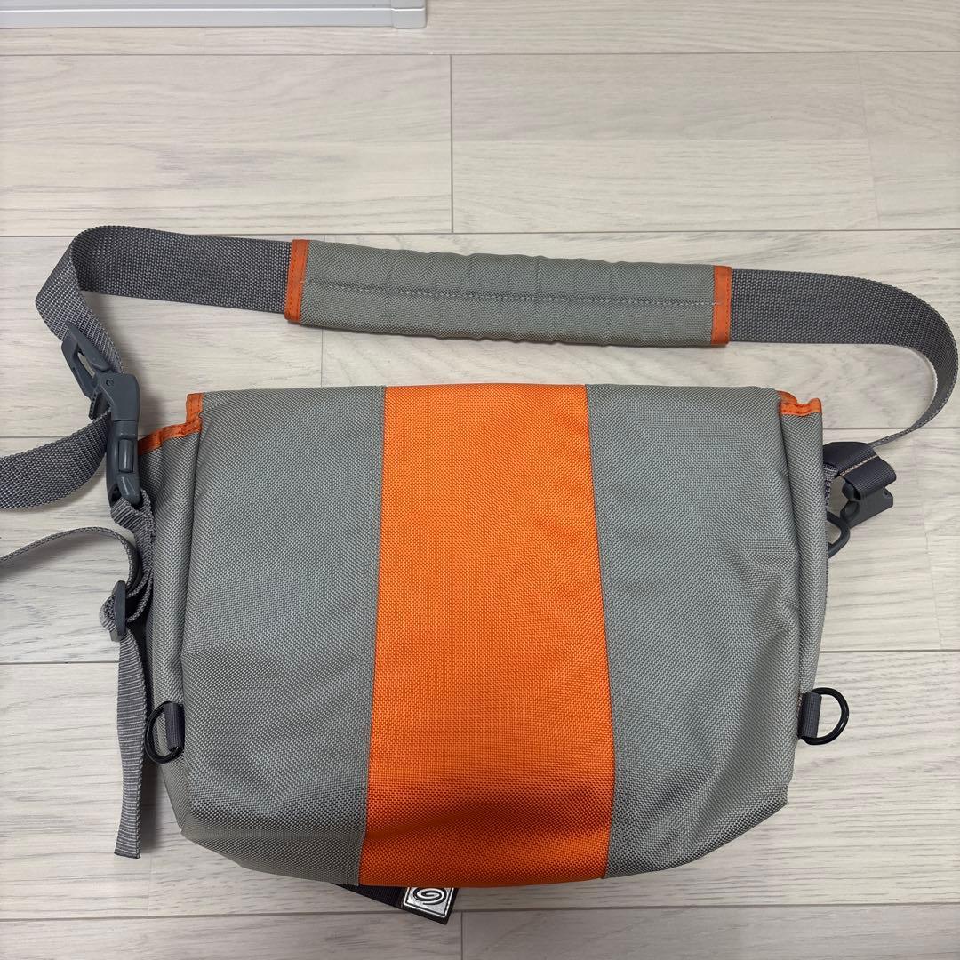 TIMBUK2 メッセンジャーバック オレンジ グレー 古着 - メルカリ