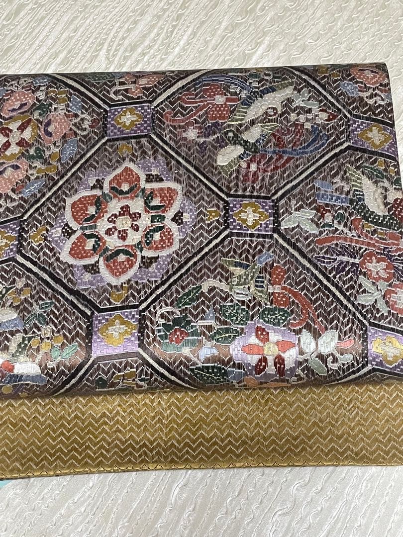 全通唐織　正倉院文様アレンジ 全通唐織 正倉院文様アレンジ